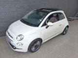 Fiat 500 Lounge Automatik/Glasdach/Leder/Navi/Xenon - Fiat 500: Weiß, Leder