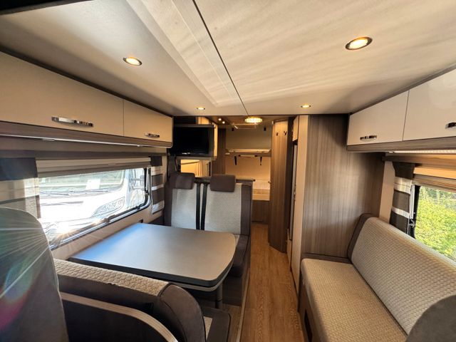Hobby Optima on Tour T 65 HKM-Etagenbetten+E.Hubbett