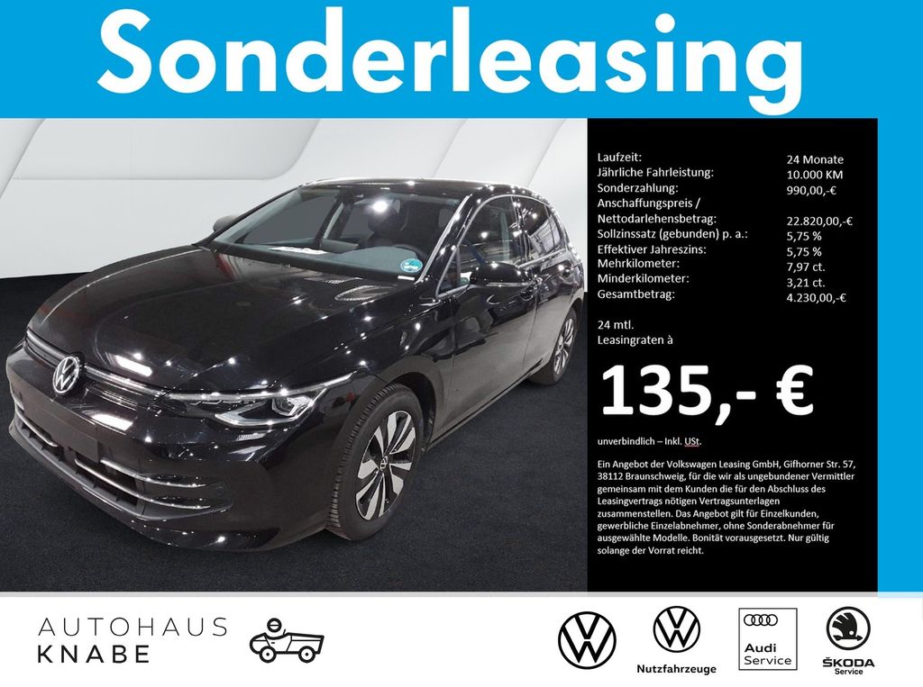 Volkswagen Golf VIII 1.5 TSI Goal LED+ NAVI SHZ AHK