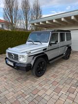 Mercedes-Benz G 350 d - MwSt ausweisbar,Standheiz.,Reifen neu - silberne Mercedes-Benz G 350