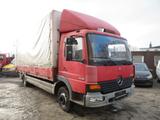 Mercedes-Benz Atego 918 Pritsche + Plane Lang - Mercedes-Benz Dreiseitenkipper Atego