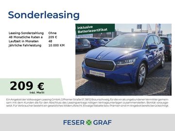 Skoda Leasingangebot: Skoda Enyaq iV 50 Loft Alu 19" GRA LED Navi PDC RüKa