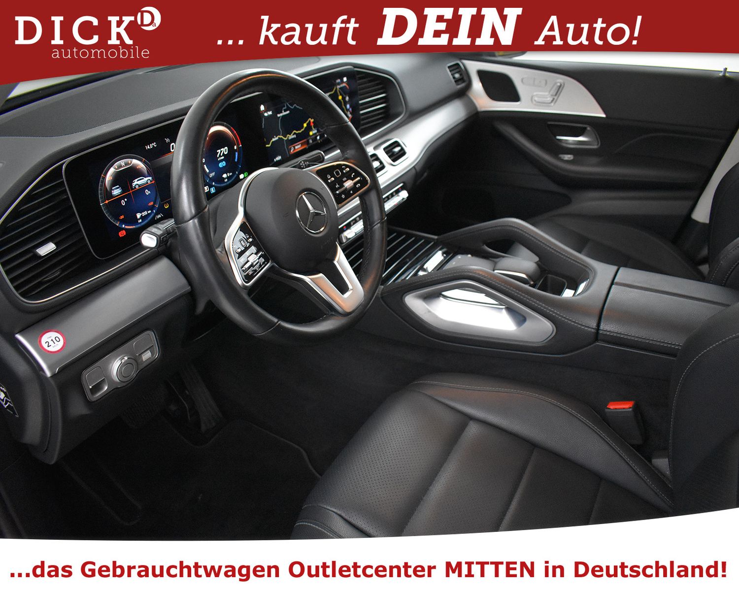 MERCEDES-BENZ GLE 350de 4M >STANDHZ+WIDESC+KAM+LEDER+NAVI+TEMP - Image 10