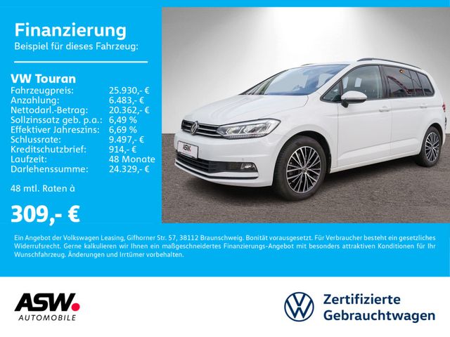 Volkswagen Touran Comfortline 1.5 TSI DSG LED Navi Pano PDC