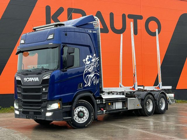 Scania R 730 6x2 RETARDER / HYDRAULICS / 9 TON FRONT AX