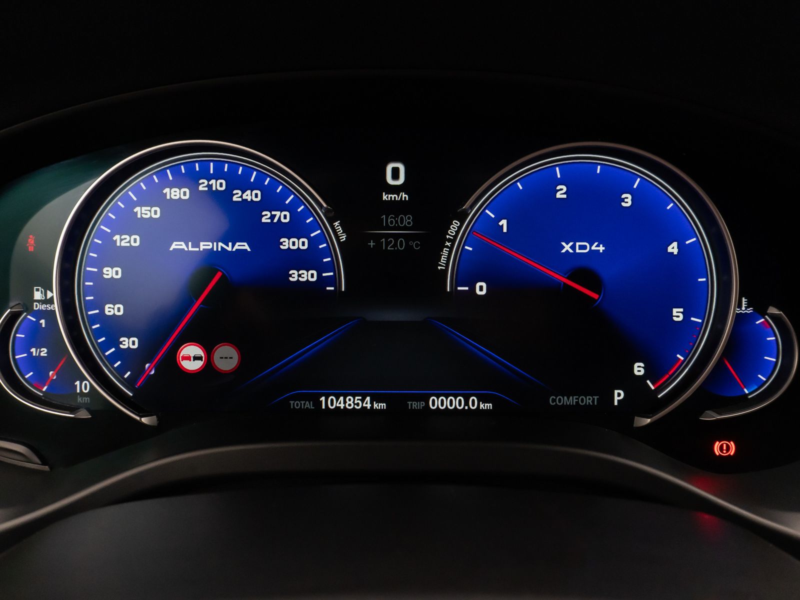 Fahrzeugabbildung ALPINA XD4 360°HUD DAB H/K Belüftung Komfort Alarm 20Zl