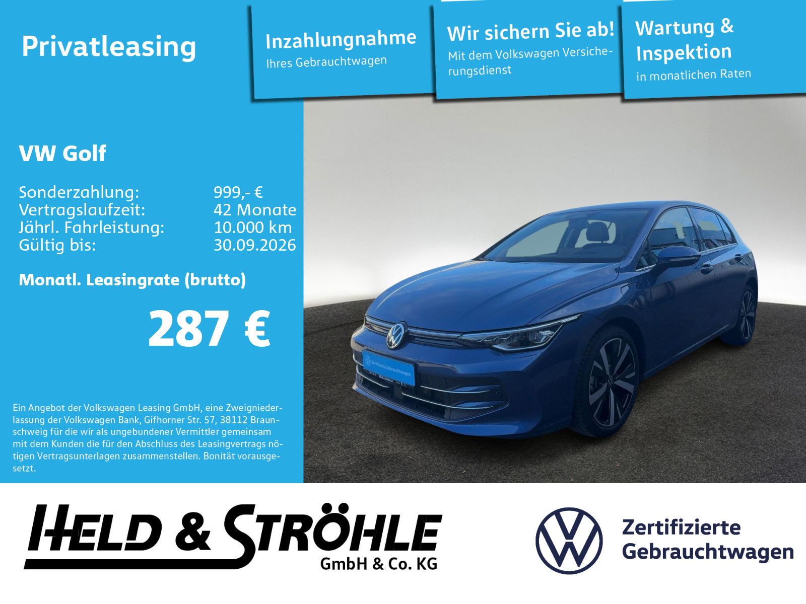 Volkswagen Golf 8 STYLE eHybrid DSG AHK 360° HuD ergoActive foto 1
