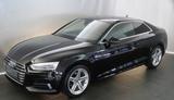 Audi A5 Coupe S Line Sport Virtual Cockpit! - mit Benzin-Antrieb: Schwarz, Scheckheftgepflegt