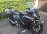 Kawasaki GTR 1400 BOS GP2 PUIG Tourenscheibe Neue Reifen - GP1