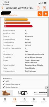 Volkswagen Golf 1.6 TDI DSG Comfortline Comfortline - Volkswagen Golf: Beige