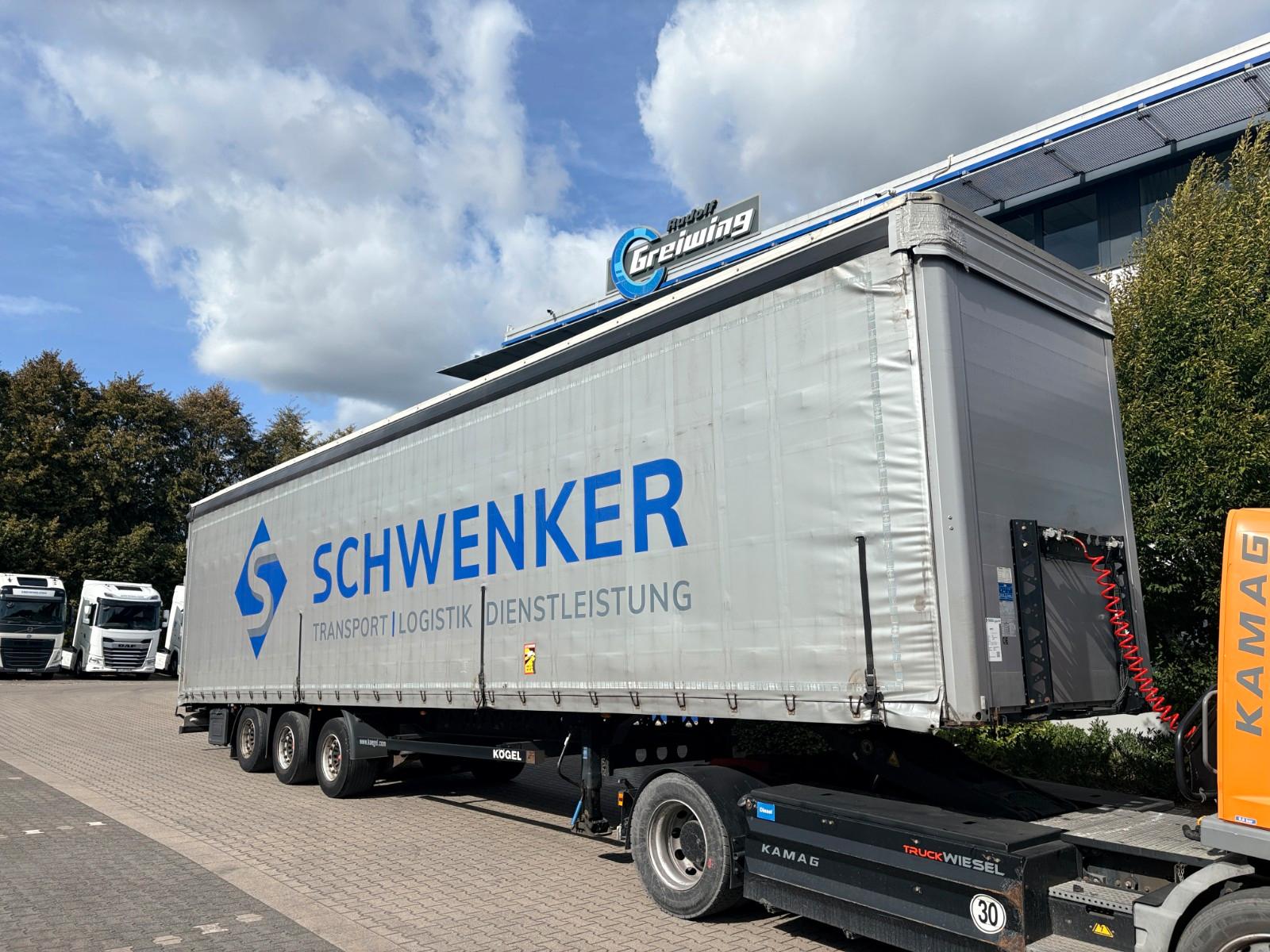 Kögel  Mega Light Plus Lift 2x Fast Slider, SAF
