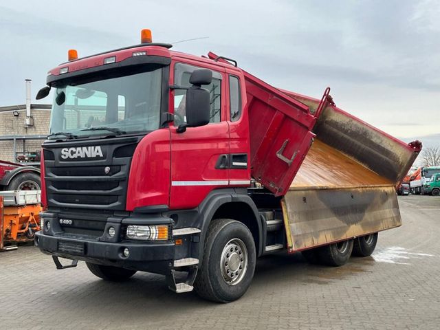 Scania G 490 6x4 3-Achs Kipper Meiller Bordmatik