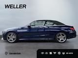 Mercedes-Benz C 180 Cabrio 9G AMG *Automatik*AHK*AIRSCARF*Kame - Mercedes-Benz C 180: Blau
