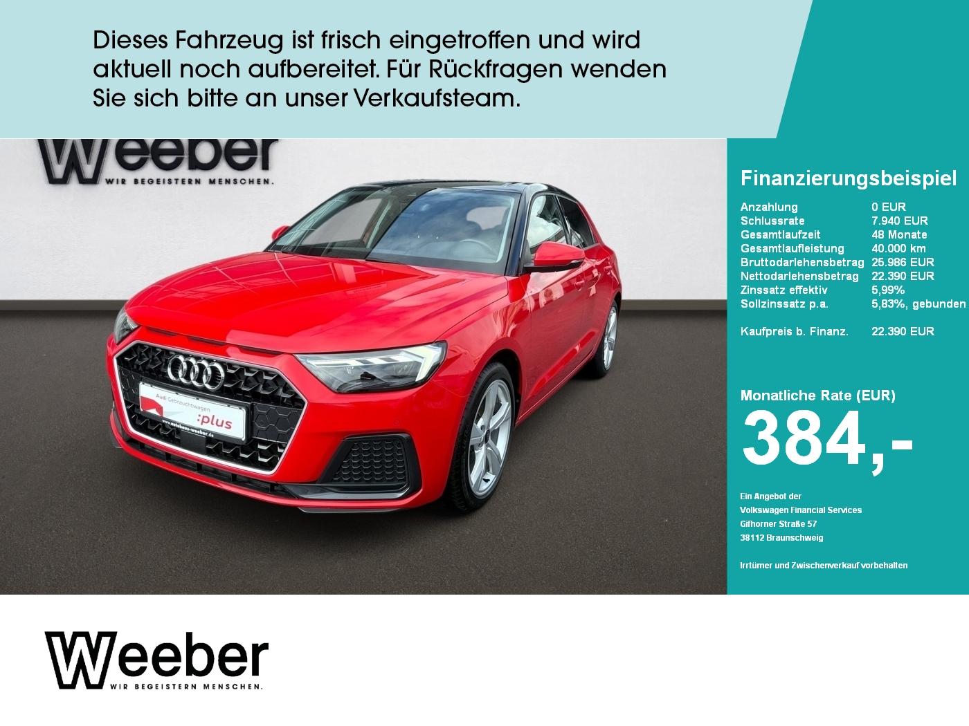 Audi A1 Sportback advanced *PDC*LED*NAVI*SHZ*17 LM*