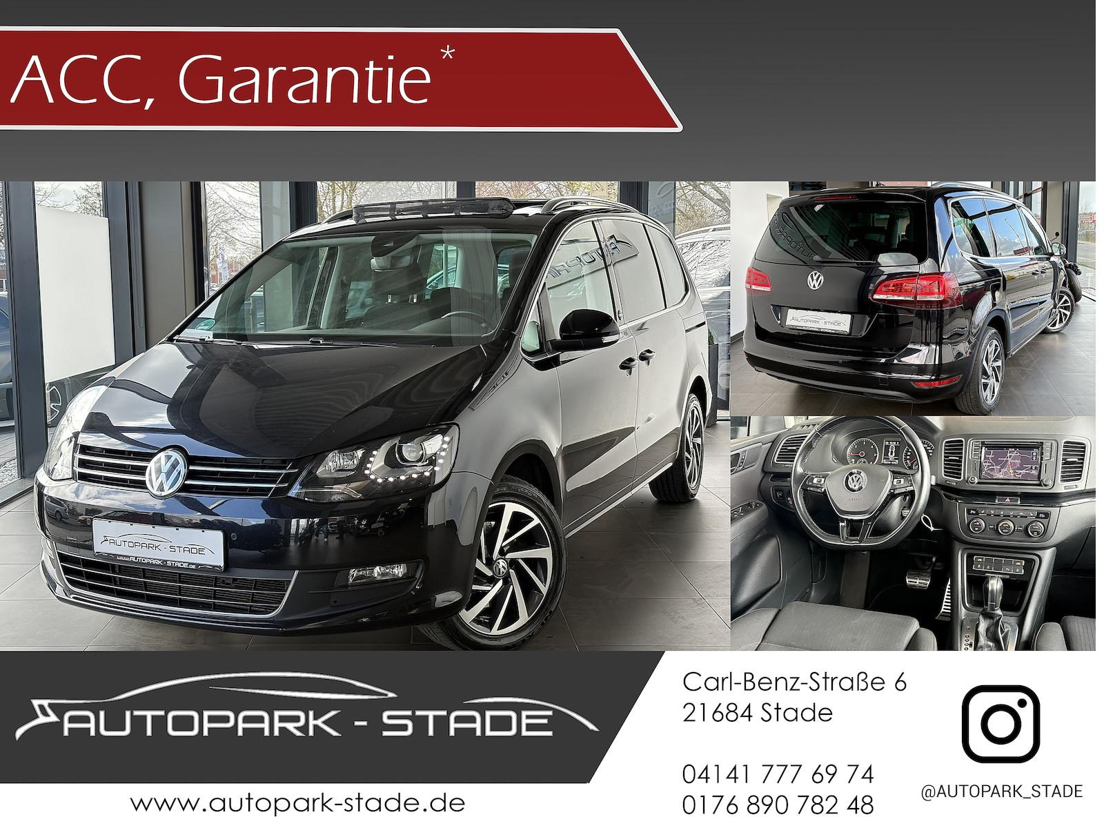 Volkswagen Sharan 2.0 TDI Pano ACC elektrische Türen Ass