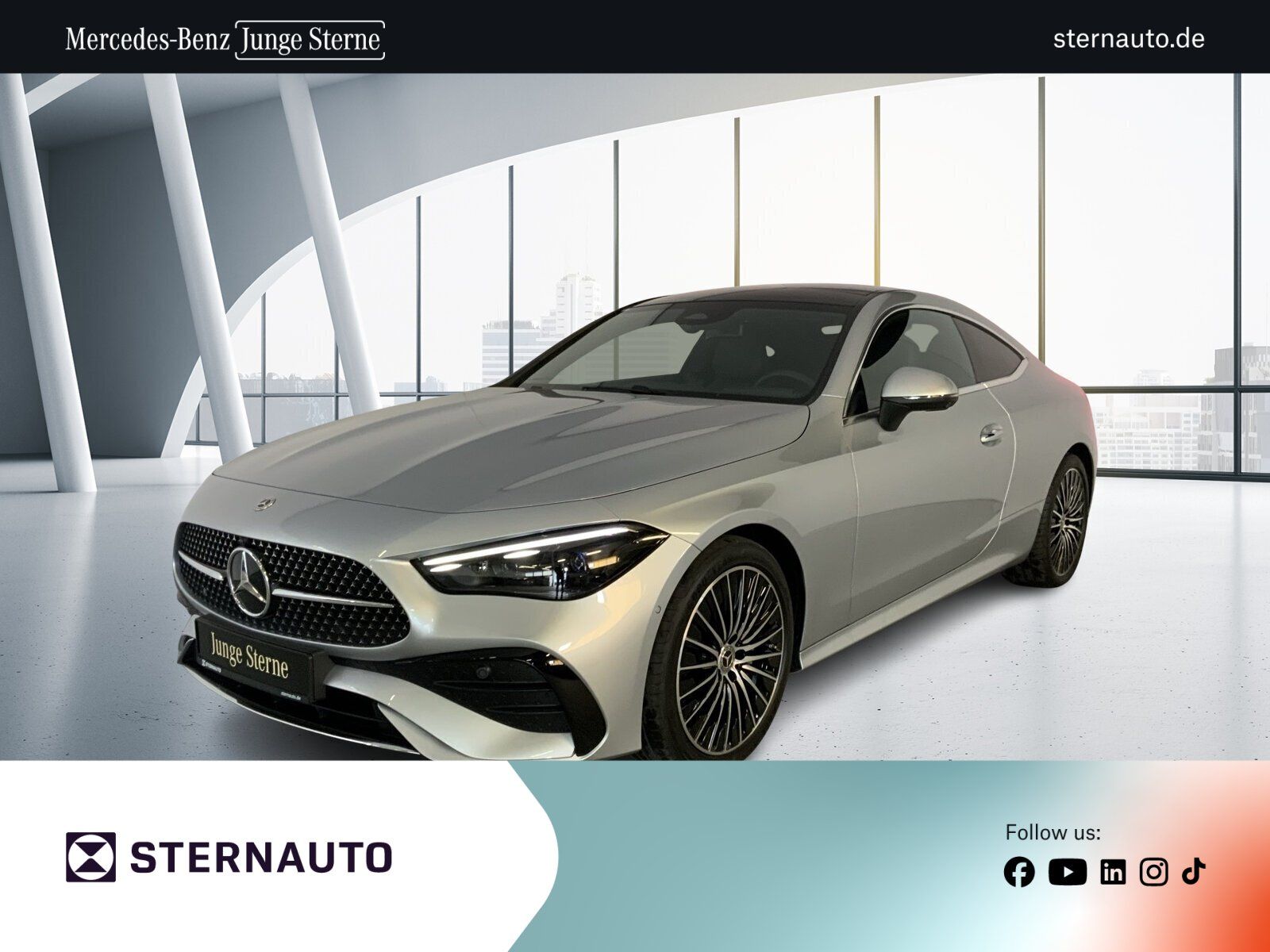 Mercedes-Benz CLE 220 d Coupé AMG AHK Pano Hinterachslenkung