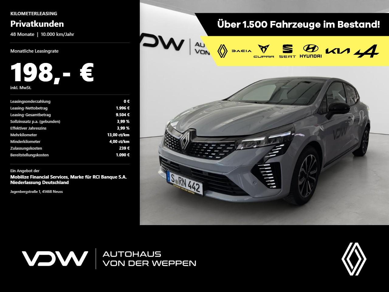 Renault Clio V Techno TCe 90 Klima Navi Rückfahrkamera