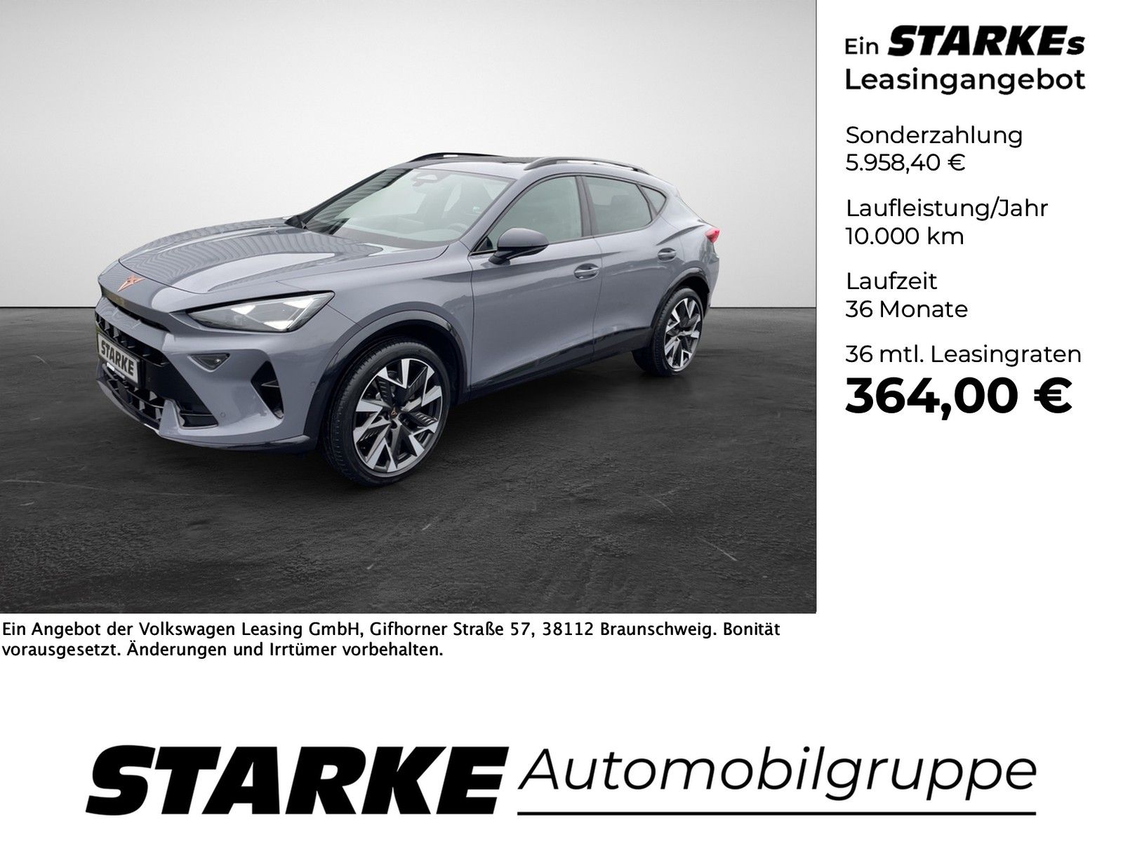 Cupra Formentor 2.0 TSI DSG VZ  Panodach AHK Navi LED 