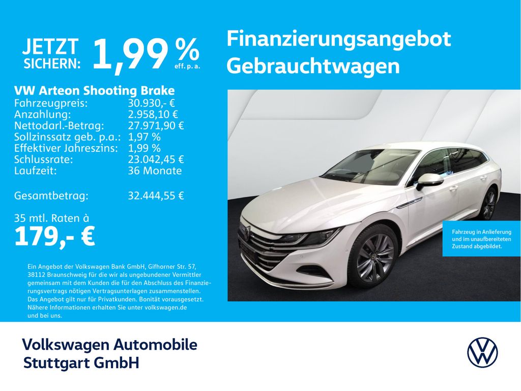 Volkswagen Arteon Shooting Brake Elegance 2.0 TSI DSG Navi