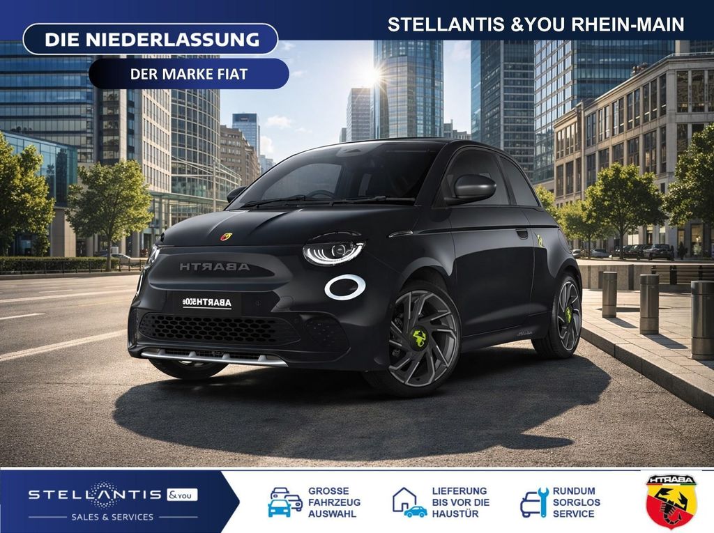 Abarth 500e Cabrio Turismo Navi LED JBL Sound Keyless