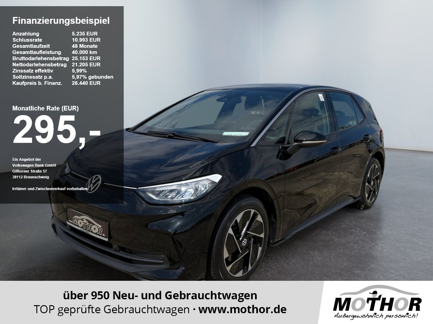 Volkswagen ID.3 Pro 62kWh ACC LED Klimaautomatik 18Zoll-LM foto 1