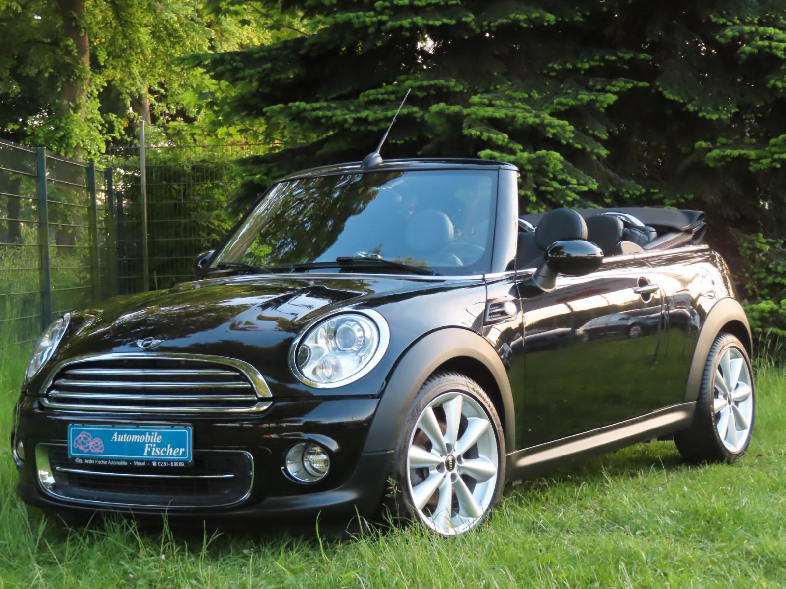 MINI Cooper Cabrio "Schwarz-met.-Leder Schwarz-Navi"