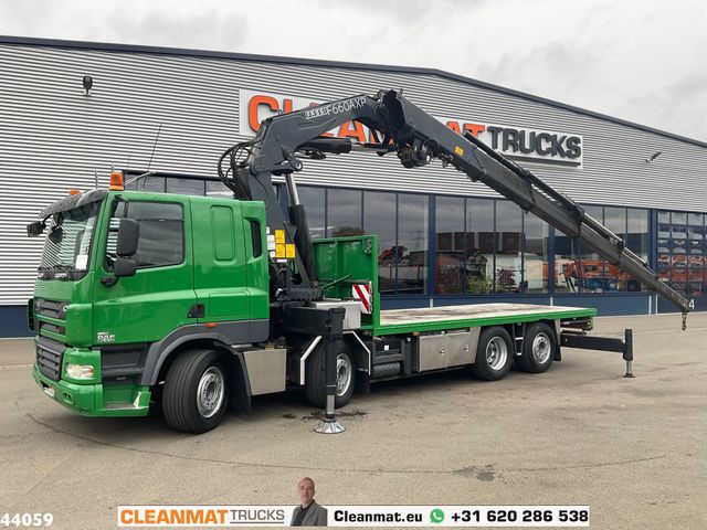 DAF FAX 85 CF 410 Euro 5 Fassi 66 Tonmeter laadkraan