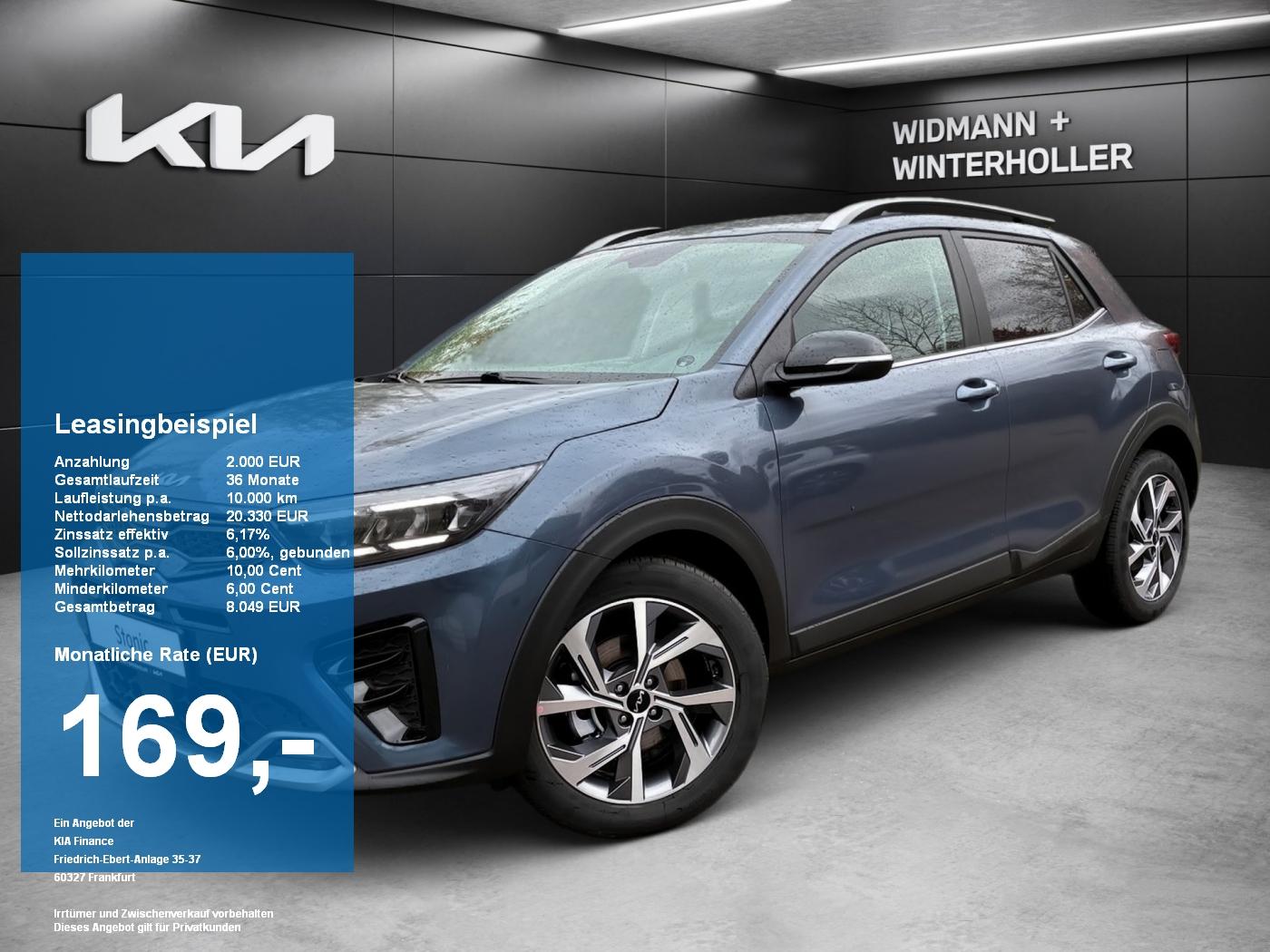 Kia Stonic 1.0T 100 48V DCT GT-Line SCC ISLA LED RKa