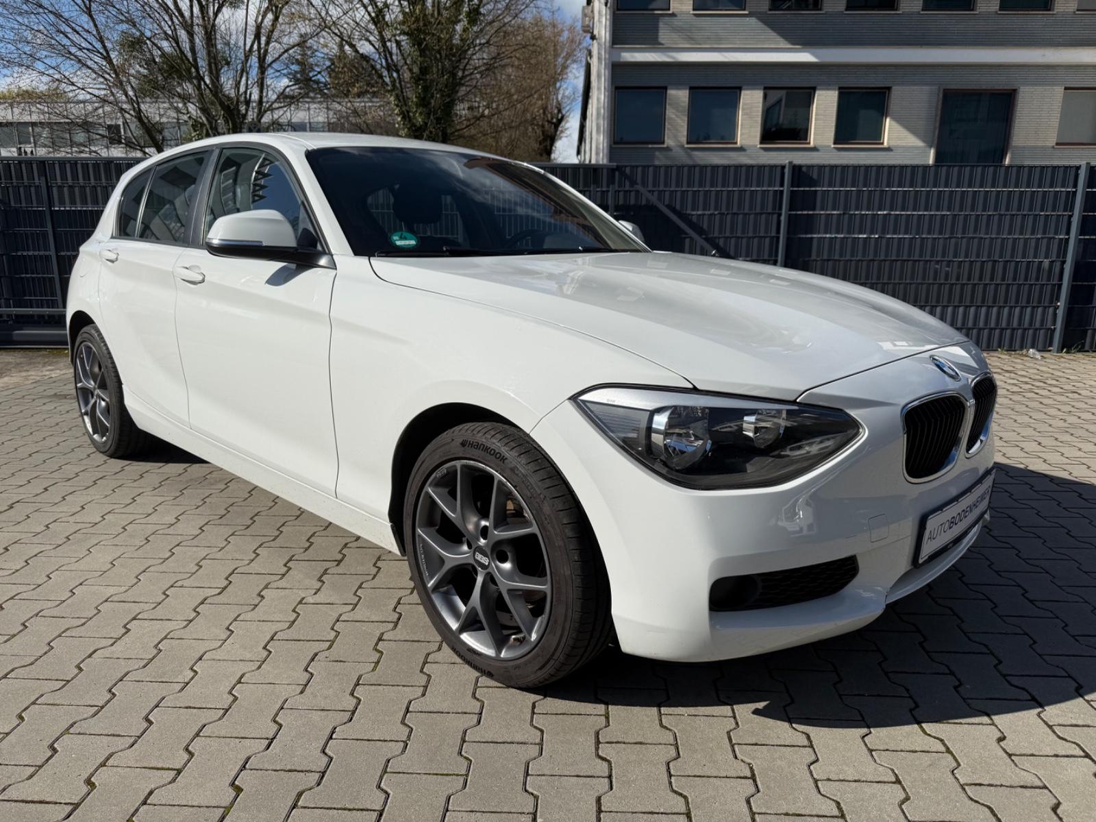 BMW 114d Limousine 5-trg. BBS·Klima·Alpinweiß·PDC·SH