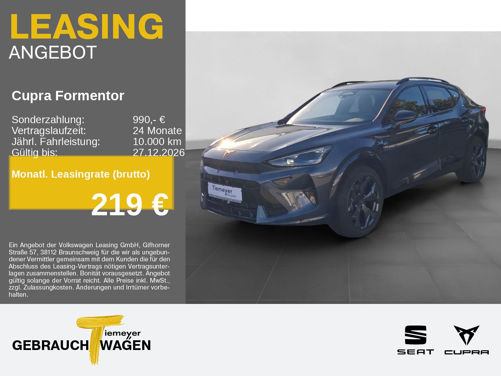 Cupra Formentor 1.5 eTSI MATRIX SUPERSPORT 360° NAVI
