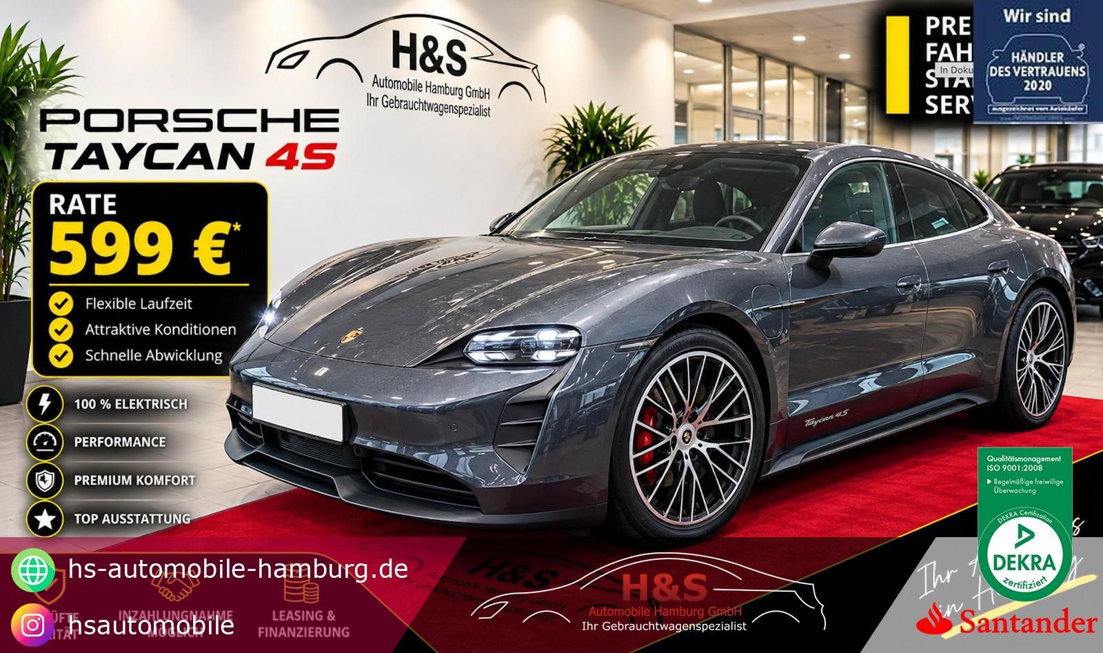 Porsche Taycan 4 S Approved