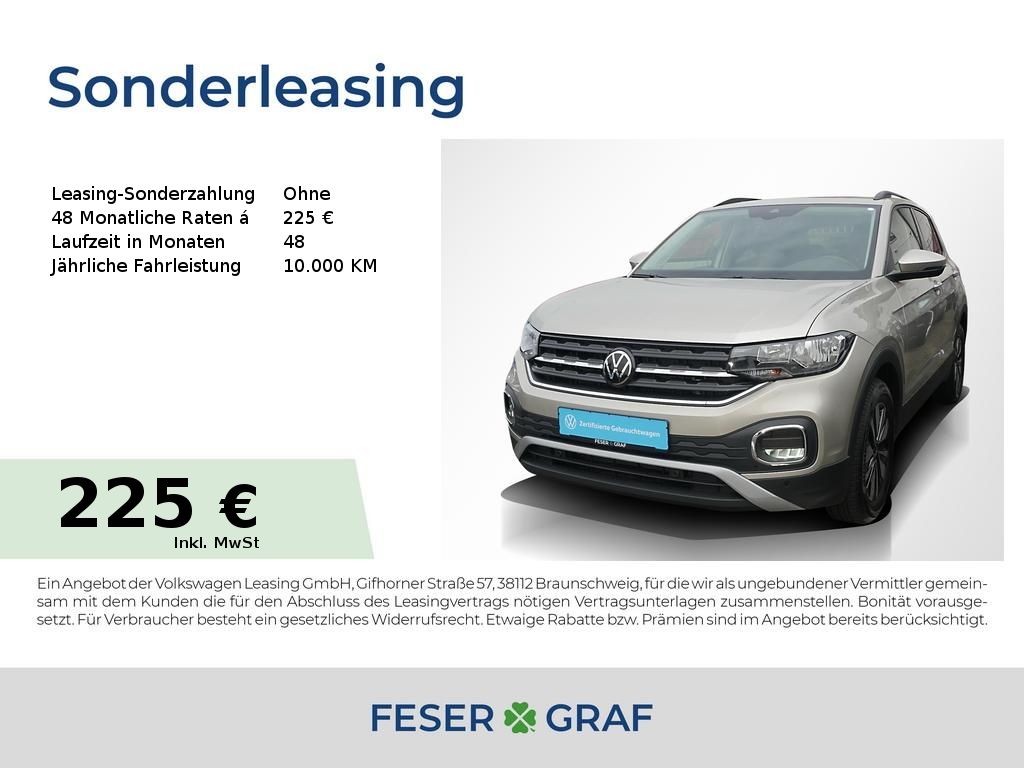 Volkswagen T-Cross 1.0 TSI MOVE ACC Navi DAB+ App Connect