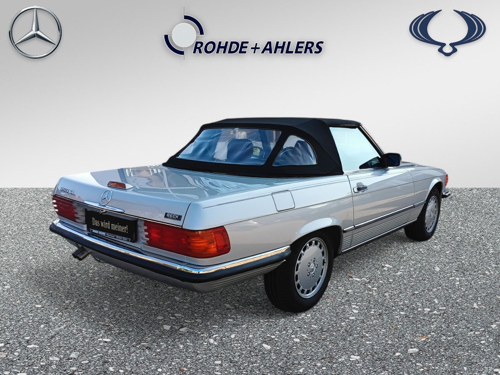 Fahrzeugabbildung Mercedes-Benz SL 560+HISTORIE VORHANDEN+HARDTOP+KLIMA