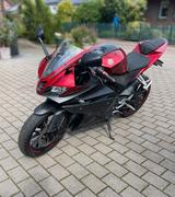 Yamaha YZF R125| Kurzer KZH | LED Blinker | Kurze Hebel - YAMAHA ROT YZF R125