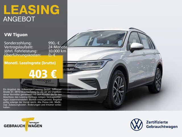 Volkswagen Tiguan 1.4 eHybrid LIFE ASSIST+ 360° AHK