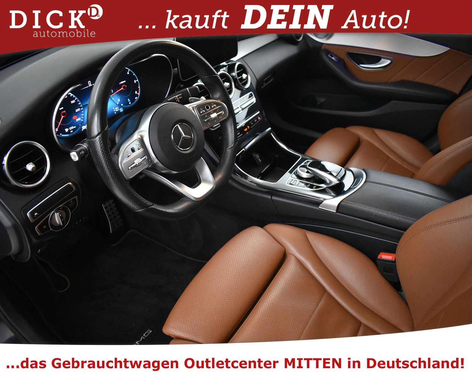 MERCEDES-BENZ C300d 2X AMG Line NIGHT+BURMES+COMAND+WIDES+360+ - Image 10