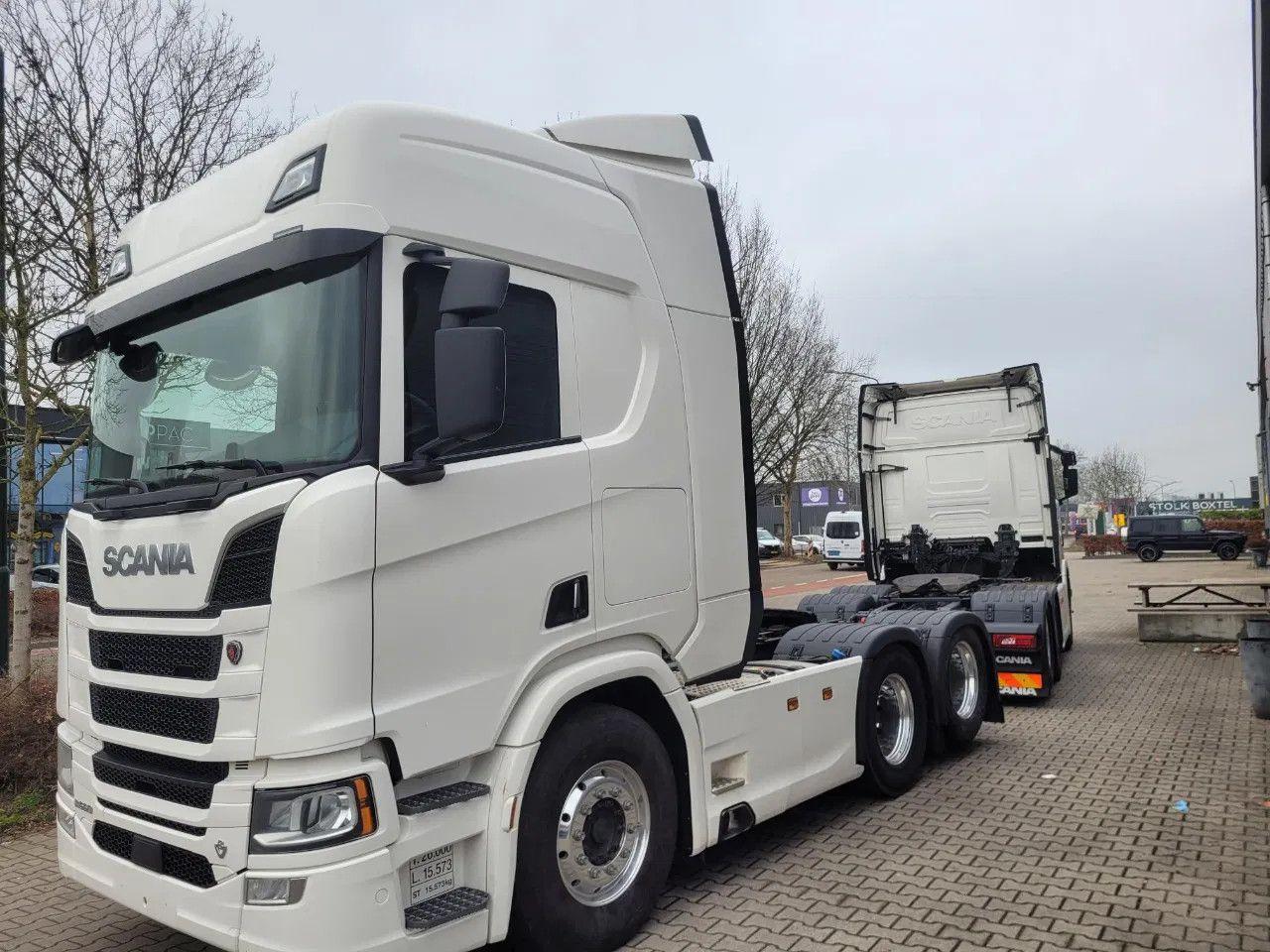Scania R660 V8 NGS A6X2NB Full air retarder 295wb pto a