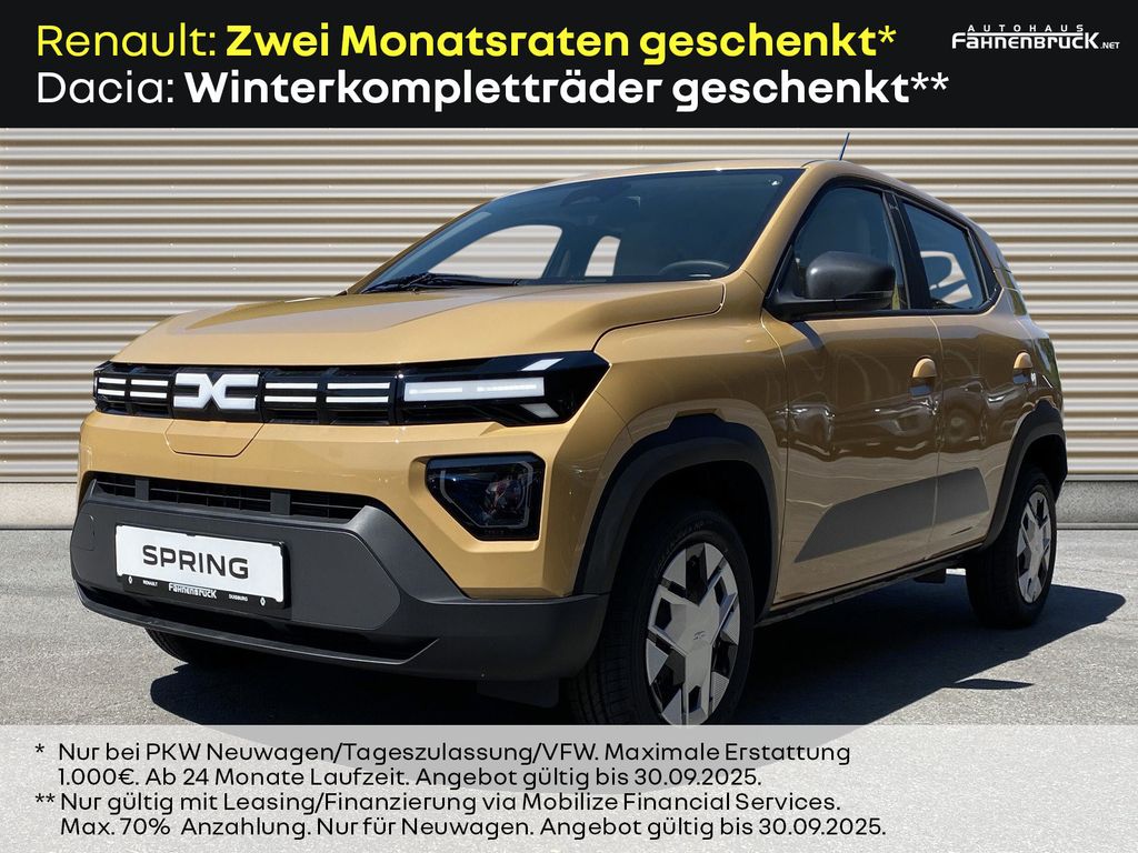 Dacia Spring Expression ELECTRIC 45 Rückfahrkam PDC hi