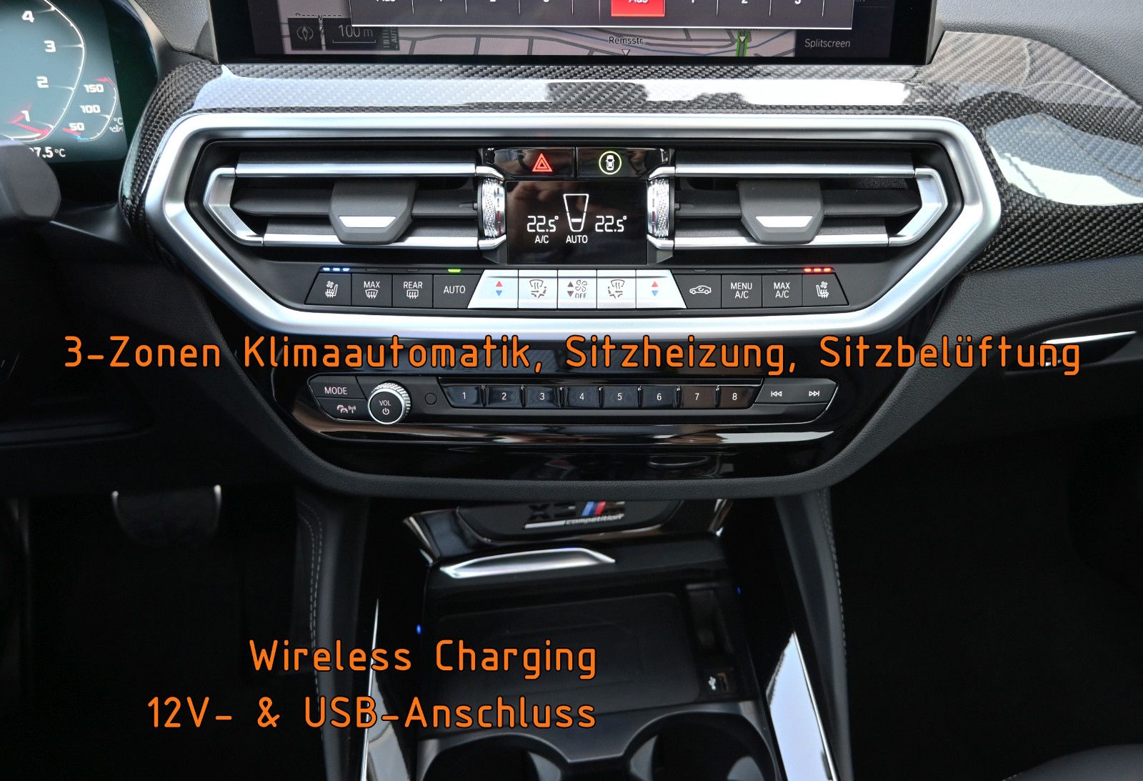 Fahrzeugabbildung BMW X3 M Comp. °UVP 125.837€°ACC°AHK°SITZKLIMA°VOLL°