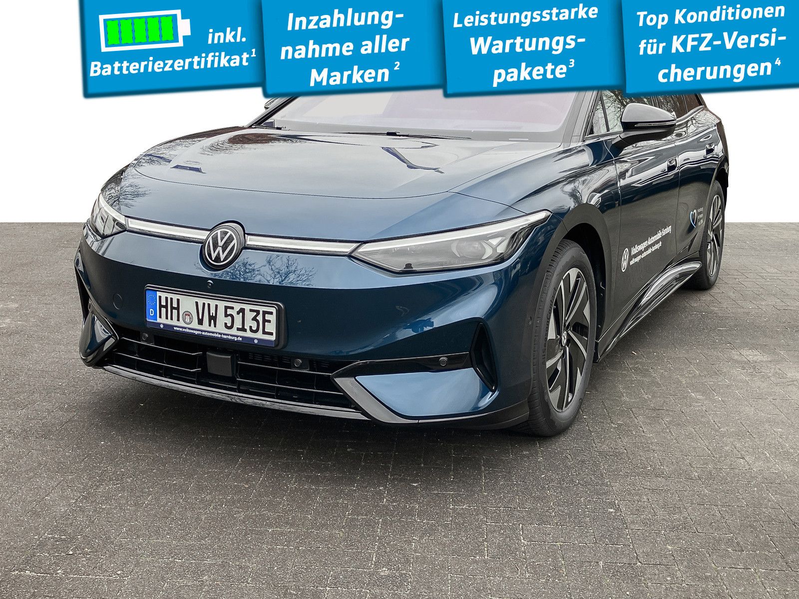 Volkswagen ID.7 Tourer Pro S Ganzjahresreifen ParkAssist Na foto 2