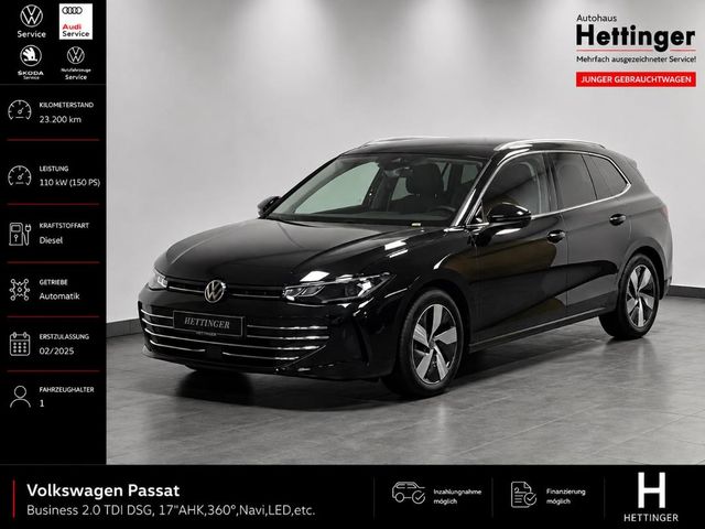 VW Passat Business 2.0 TDI DSG, 17"AHK,360°,Navi,LE