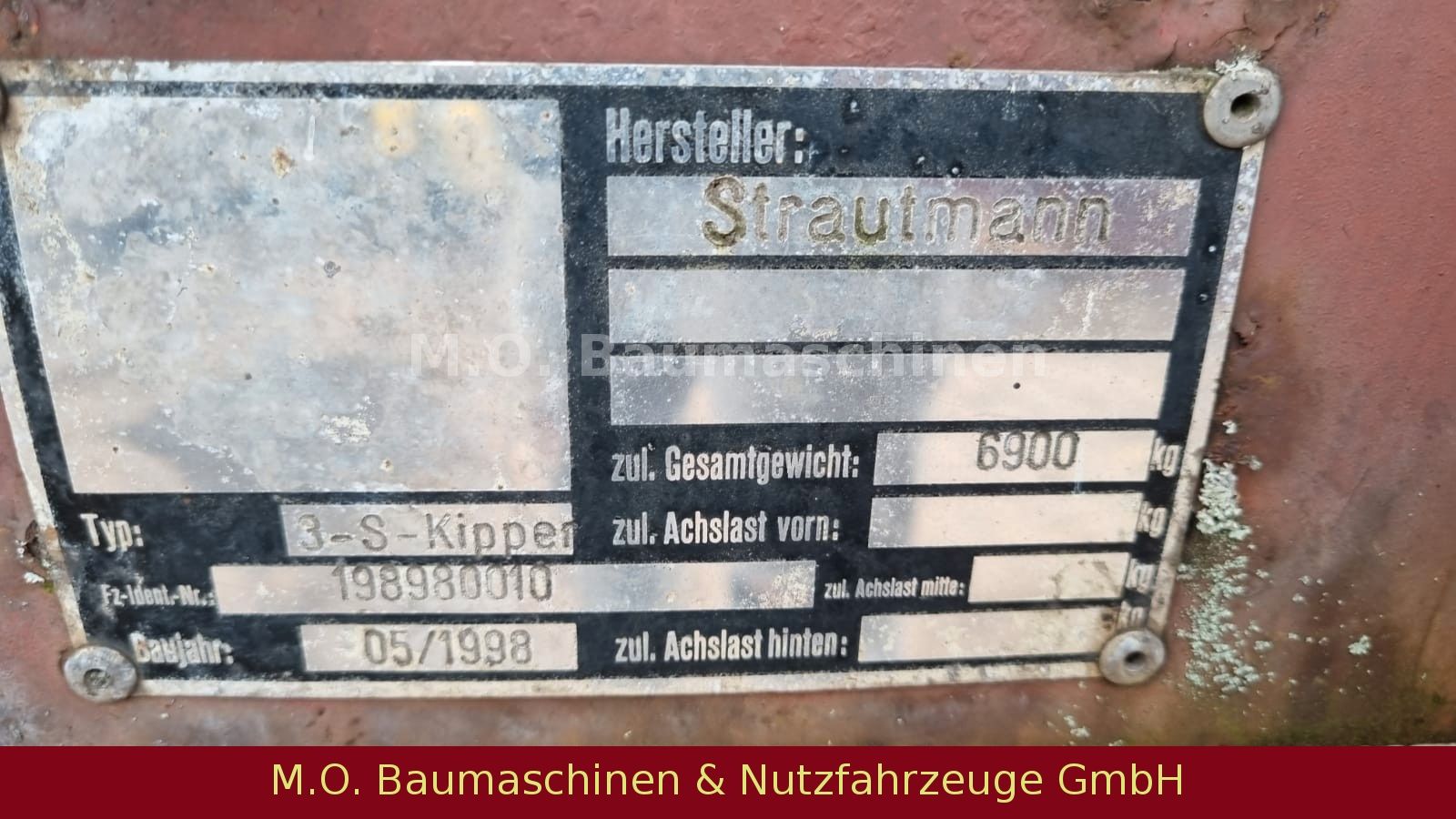 Fahrzeugabbildung Other Strautmann / 3 Seitenkipper / 6,9 t