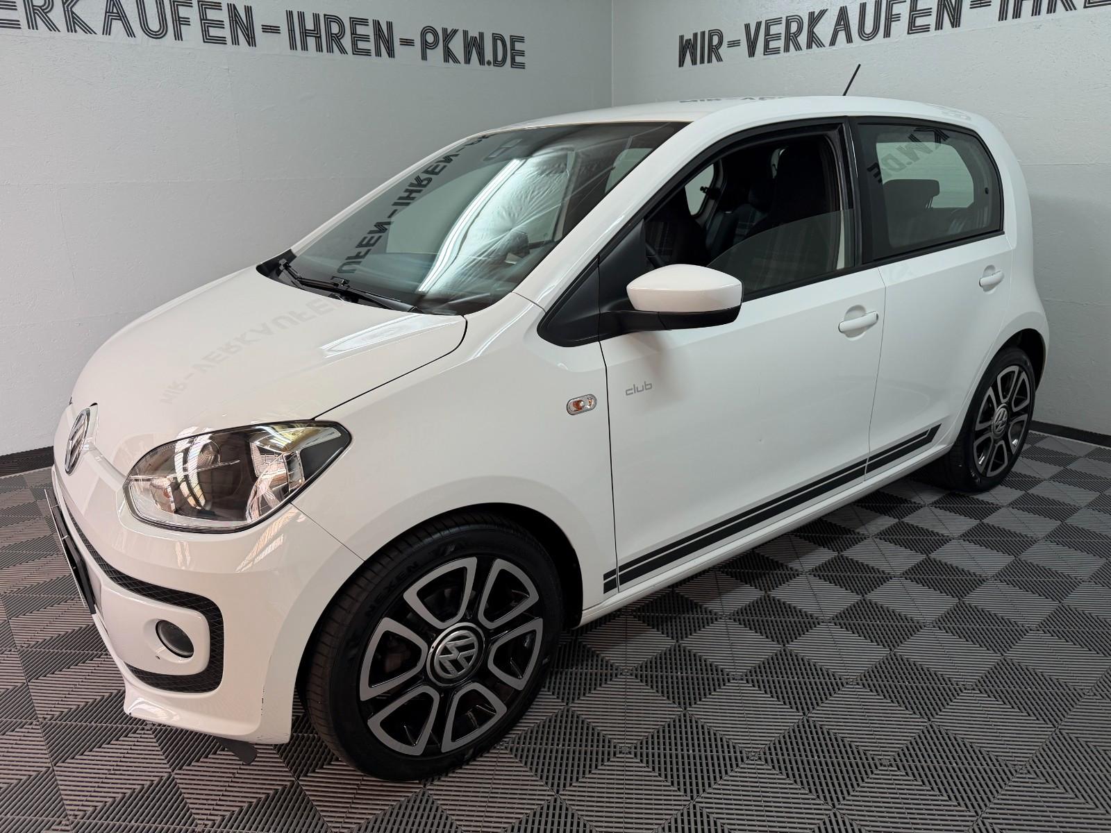Volkswagen up! club up! BMT 5-Türer TÜV NEU 1.Hand 8x Räder
