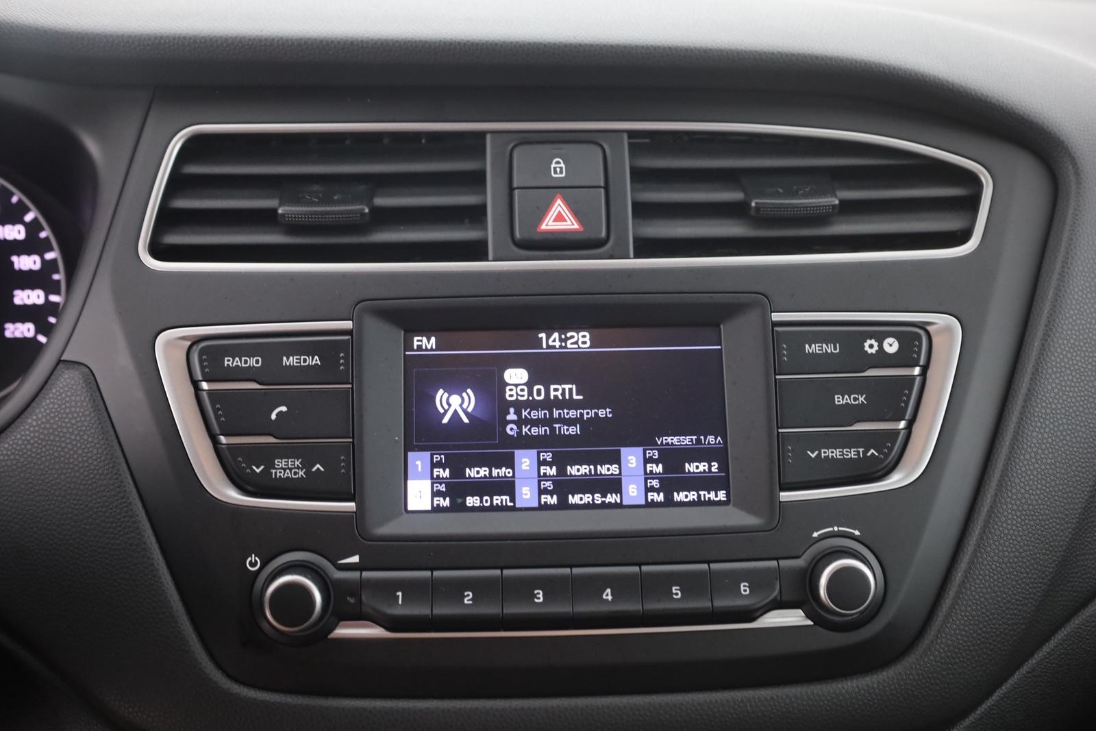 Hyundai i20 1.2 Select Tempomat Klima USB AUX Spurhalte, миниатюра 11