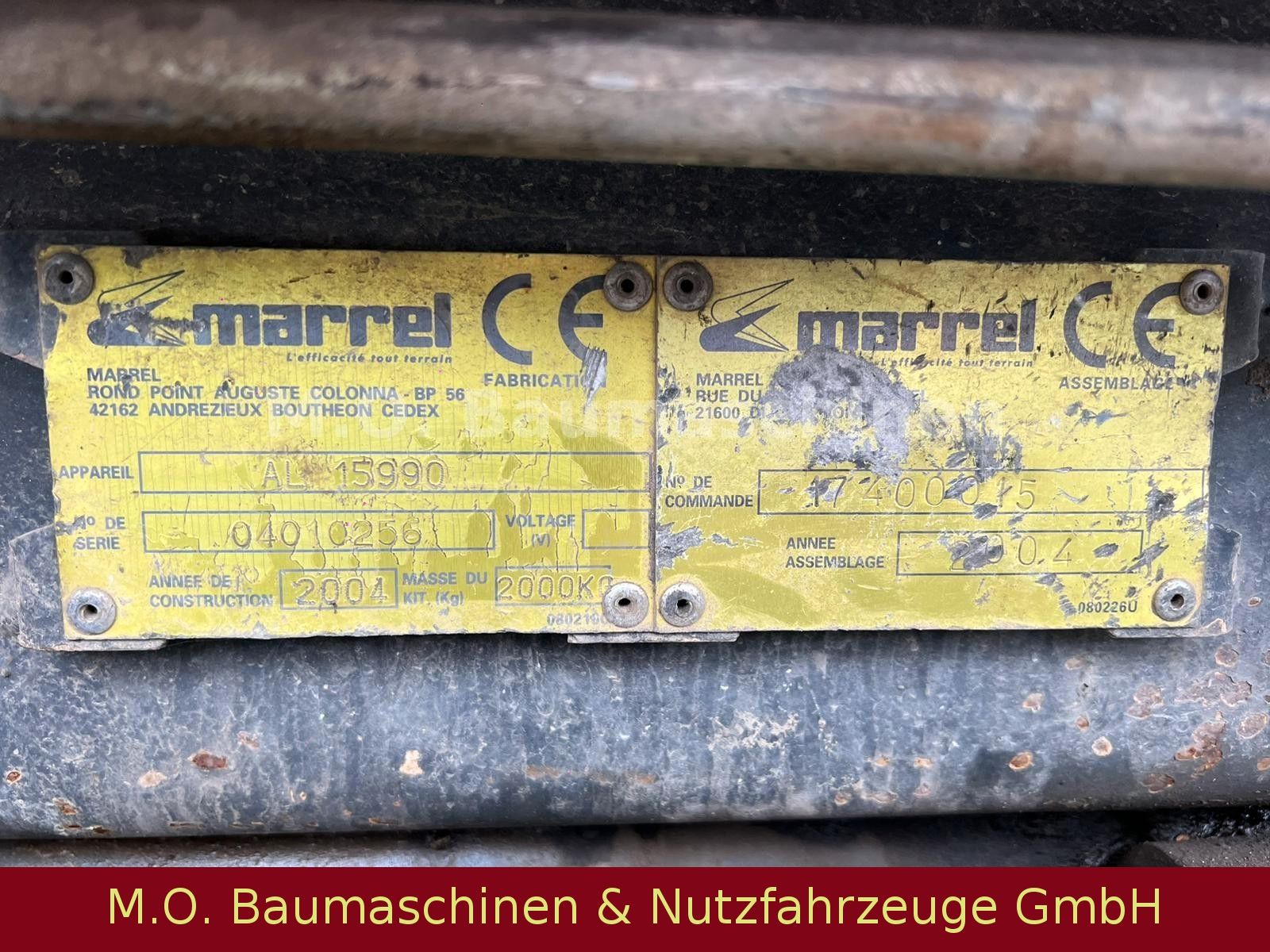 Fahrzeugabbildung Renault Kerax 270-19 DCI  / 4x2 / Marell AL 15990 /