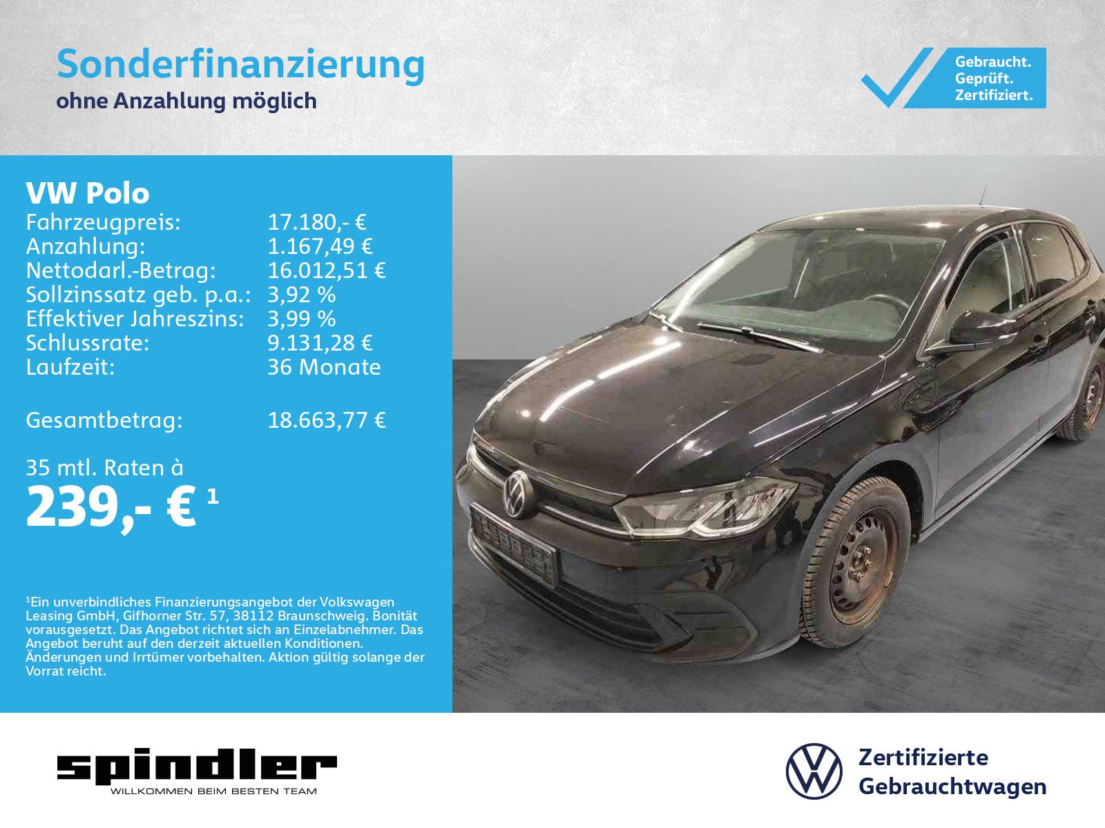 Volkswagen Polo Life 1.0 TSI DSG / Navi, CarPlay, LED, SHZ