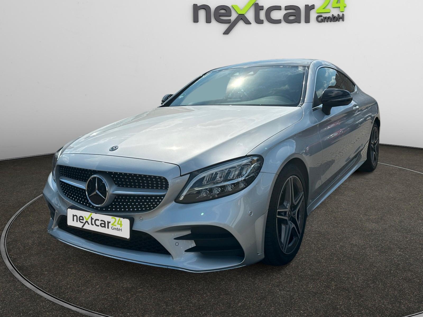 Mercedes-Benz C-220D 9-G AMG-Line Coupe Leder LED ACC DAB 18z