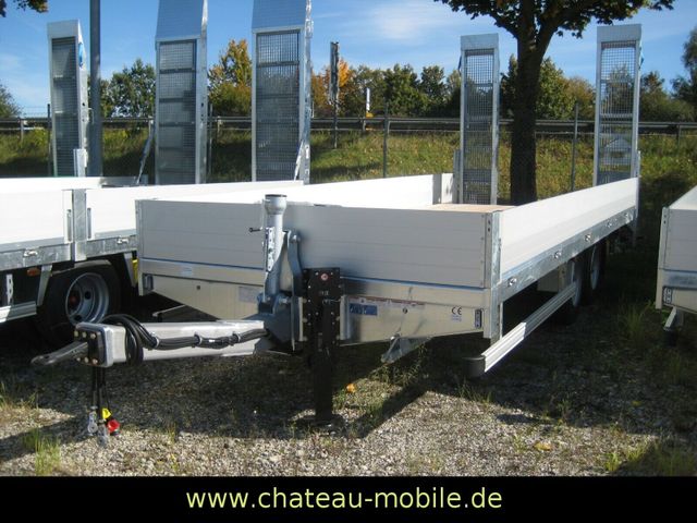 Humbaur Tandem-Tieflader HBT 136225 BS abgeschrägt