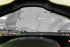 296 GTB RED/BLACK LIFT CARBON PASSENGER DISPLAY