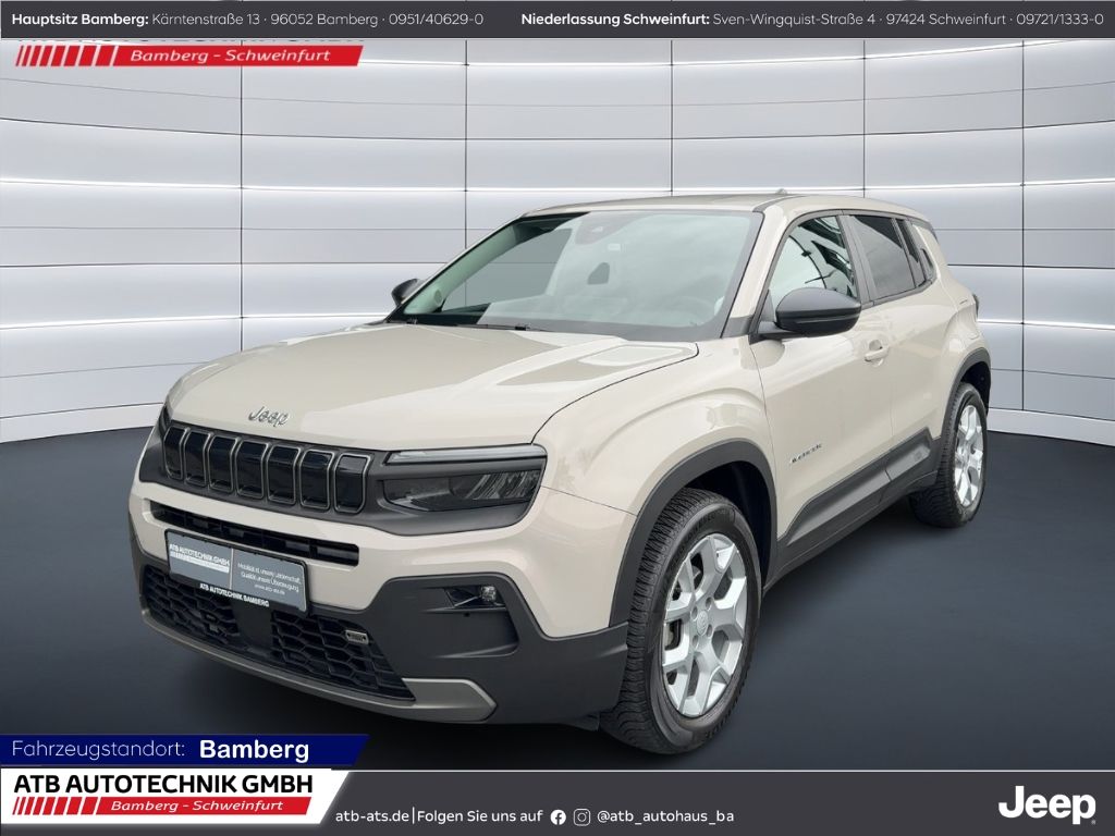 Fahrzeugabbildung Jeep Avenger WINTERPAKET TEMPOMAT EPH HINTEN